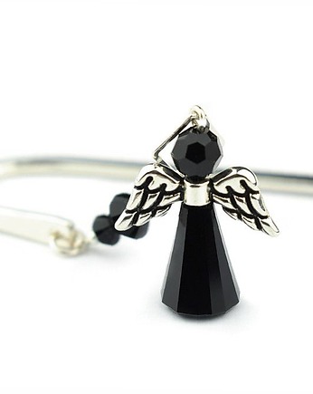 ANIOŁ W CZERNI - zakładka do książki, Hundred Bookmarks