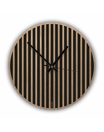 Drewniany zegar ścienny Z7 30 cm, Cucudo Home