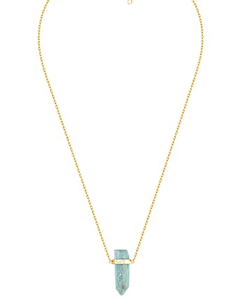 Naszyjnik Magic Aquamarine Gold, Alicja&Maria Jewellery