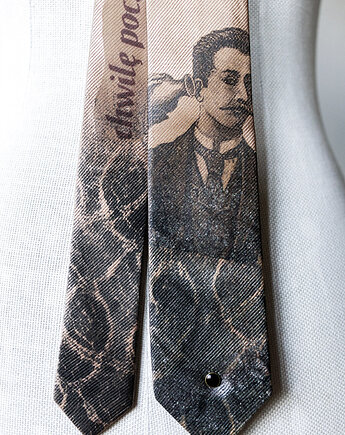 Jedwabny krawat HaloHalo dla niej lub dla niego,  IMADEONE