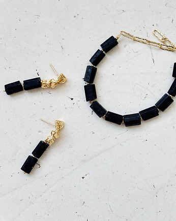 Zestaw kolczyki i bransoletka, Chmolowska Jewellery