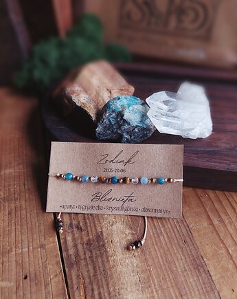 Bransoletka z kamieni naturalnych Zodiak BLIŹNIĘTA, Moon Spirit Stones