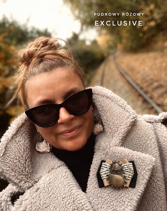 Kolekcja Exclusive z Kamieniami NEW Autumn, Pudrowy Różowy