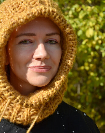 Kominiarka balaclava, Swetry na drutach