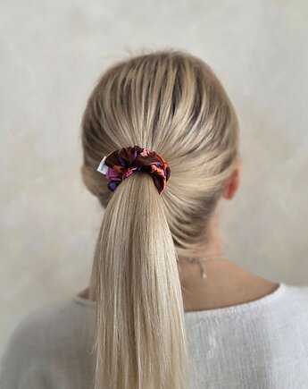 Gumka jedwabna, scrunchie, wild  last summer MINI, Capillum