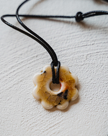 Porcelanowy naszyjnik COOKIE, rękoczyny