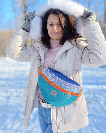 Patchworkowa Nerka maxi Lappi, sabi tatka