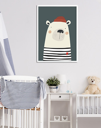 Plakat MIŚ MARYNARZ, Well Wall