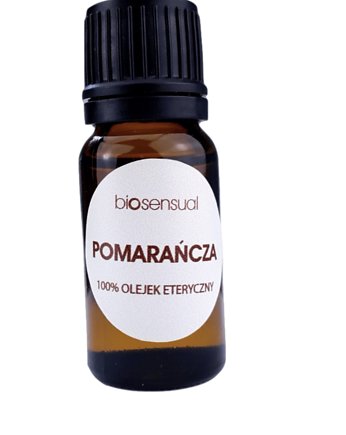 Naturalny olejek eteryczny POMARAŃCZA 10ml, Biosensual