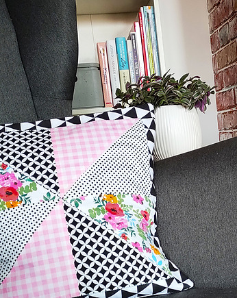Poszewka patchwork, Groszkowo Mi