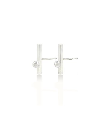 Kolczyki srebrne Crumbs, Anthill Jewellery