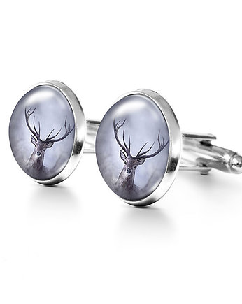 Jeleń - spinki do mankietów, yenoo