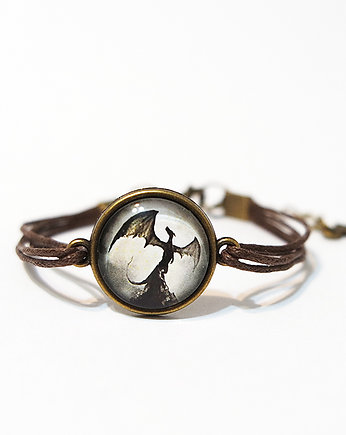 Bransoletka - Smok cienia 2 - brązowa, yenoo