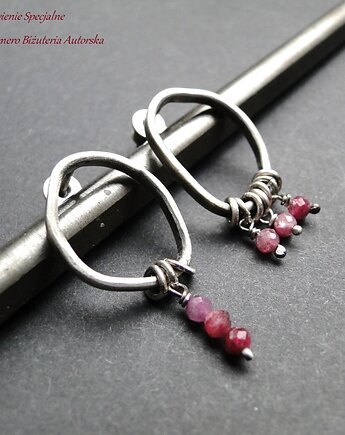 Zamówienie-kolczyki srebrne z turmalinem 3.0, Memero