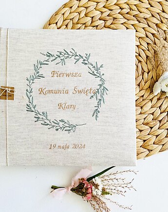 Album Pierwsza  Komunia Święta - zielony wianek, Albumy ARHome