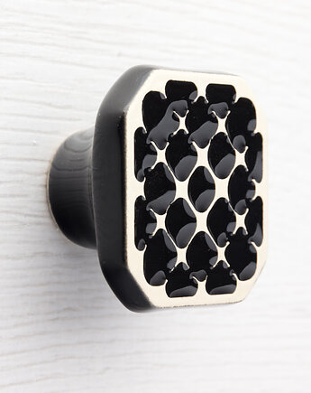 Gałka do mebli czarna, wz.8, pracowniazona