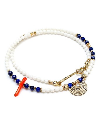 Sea collection - Koral white /choker/ 02.06.25, KiKa pracownia