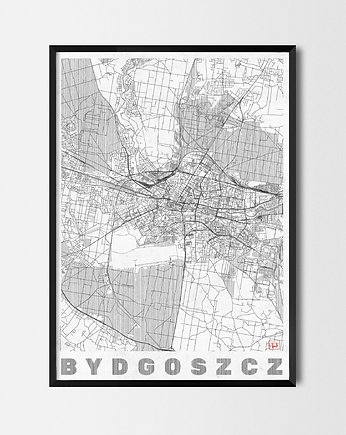 Plakat Bydgoszcz - CityArtPosters, CityArtPosters