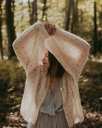 Flowery Sweater Ecru, Szydłownia