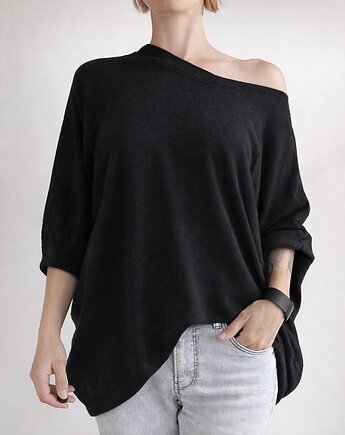 Sweter VV Czarny, ONE MUG A DAY