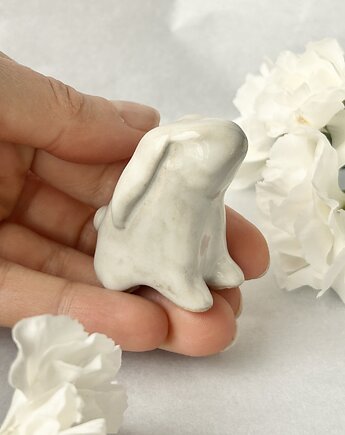 Zajączek - miniaturowa figurka, Och ceramika