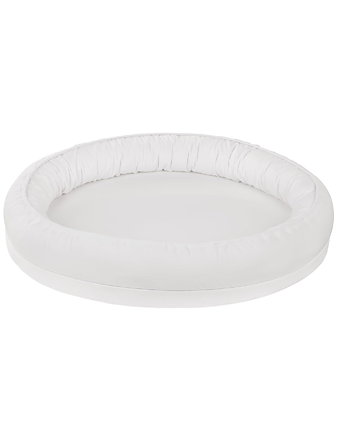 Mały junior nest Basic bez falbanki Biały, Cotton & Sweets