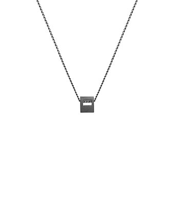 MONOLITH mini / black necklace, Filimoniuk