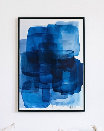 Plakat - Blue splash, Harry Monkey