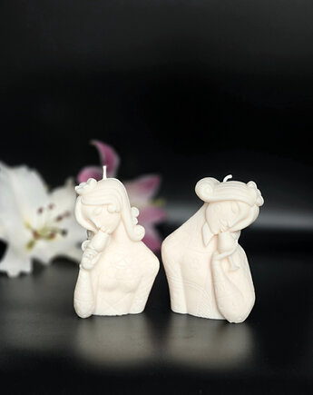 Świeca sojowa - Królowa Kier, nejmi art