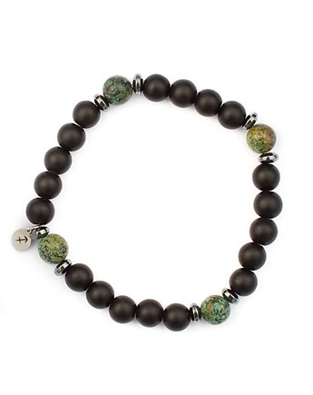 Męska bransoletka zodiakalna - Strzelec, Kulka Bransoletki