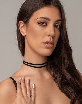 Seksowny podwójny choker Nerine, Sahaja Lingerie
