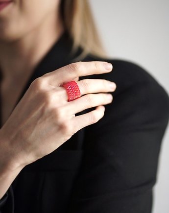 Pierścionek HONOUR różowy, ZY.JEWELLERY