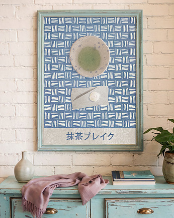 Matcha - plakat z japońską herbatą, minimalmill