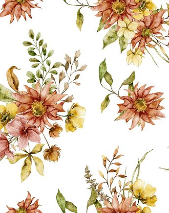 Tapeta Summer Flowers 53cm x 10m PZ, Bajkowe Wnetrza