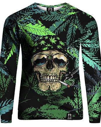 Bluza Bez Kaptura Damska DR.CROW Green Skull, DrCrow