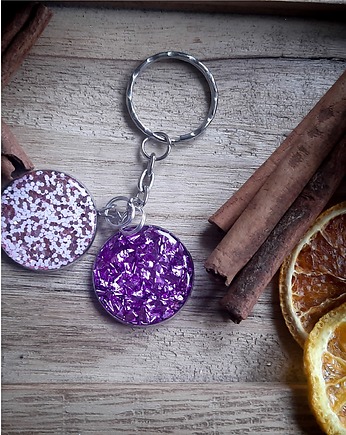Breloczek brokatowy, Figa handmade accessories