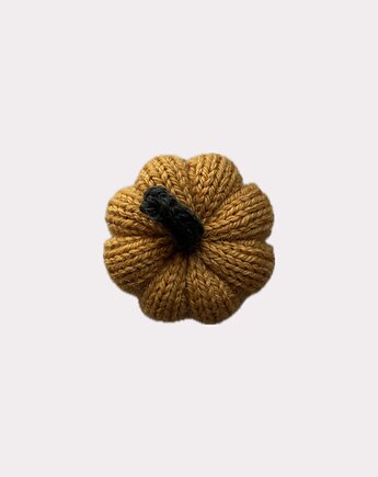 Dynia ozdobna handmade, rozmiar S, kolor pomarańczowy - 1 szt., Kocie Motki