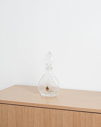 Karafka kryształowa, włoski design, lata 70, produkcja: ERRE, Przetwory design