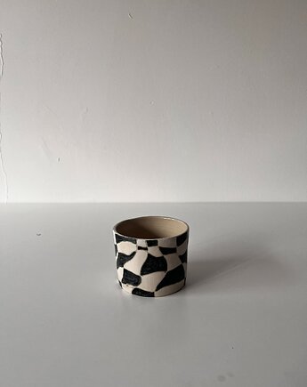 Czarka Crazy szachownica 200 ml, jeju ceramika