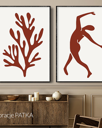 Komplet Dekoracji a la Matisse - 2 SZTUKI, Dekoracje PATKA Patrycja Kita