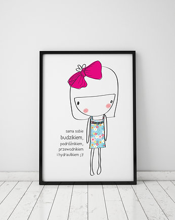 Plakat. Sama sobie budzikiem, Love Life and Forest