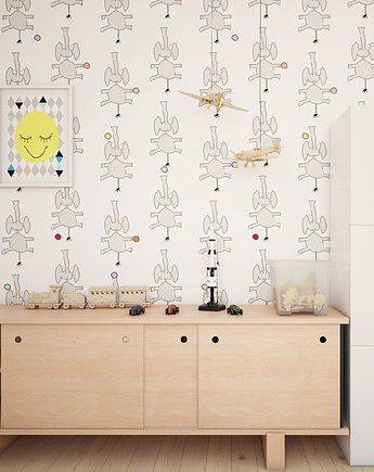 Tapeta dziecięca Sebastians Elephants, Humpty Dumpty Room Decoration