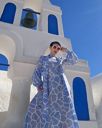 New Dress Afryka Blu, momo fashion