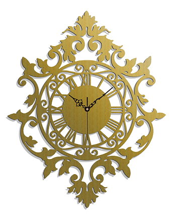 Dekoracyjny zegar ażurowy BENEDICT, VINTAGE STYLE 50 x 62 cm, ORNAMENTI