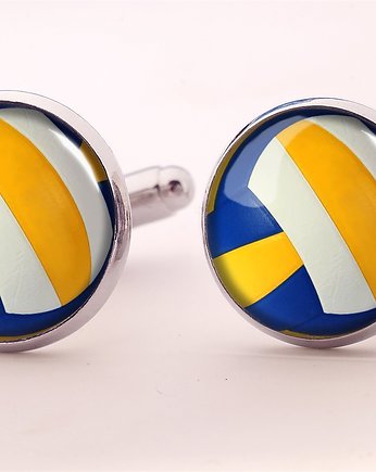 Spinki do mankietów Piłka siatkowa, EGGinEGG