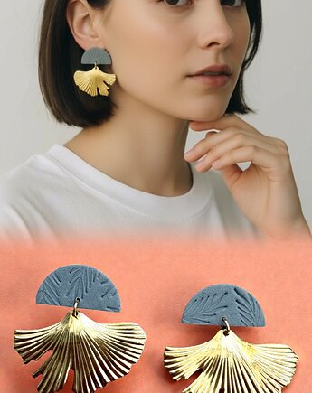 Oryginalne kolczyki Gingko, Hellaclay