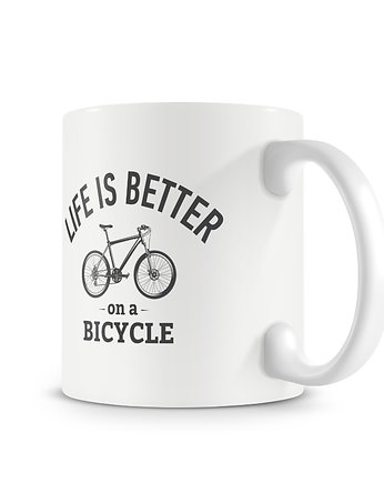 Kubek. Life is better on a bicycle, studioixi