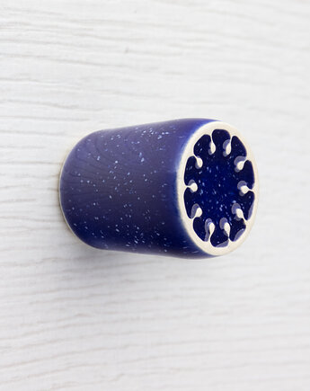 Gałka mała do mebli, ciemnoniebieska, wz.16, pracowniazona