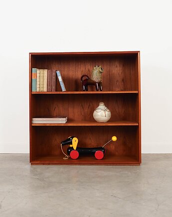 Regał tekowy, niemiecki design, lata 70, produkcja: RT M, Przetwory design