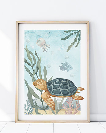 Plakat Bajkowa Kraina Żółw P450, Yoko Design